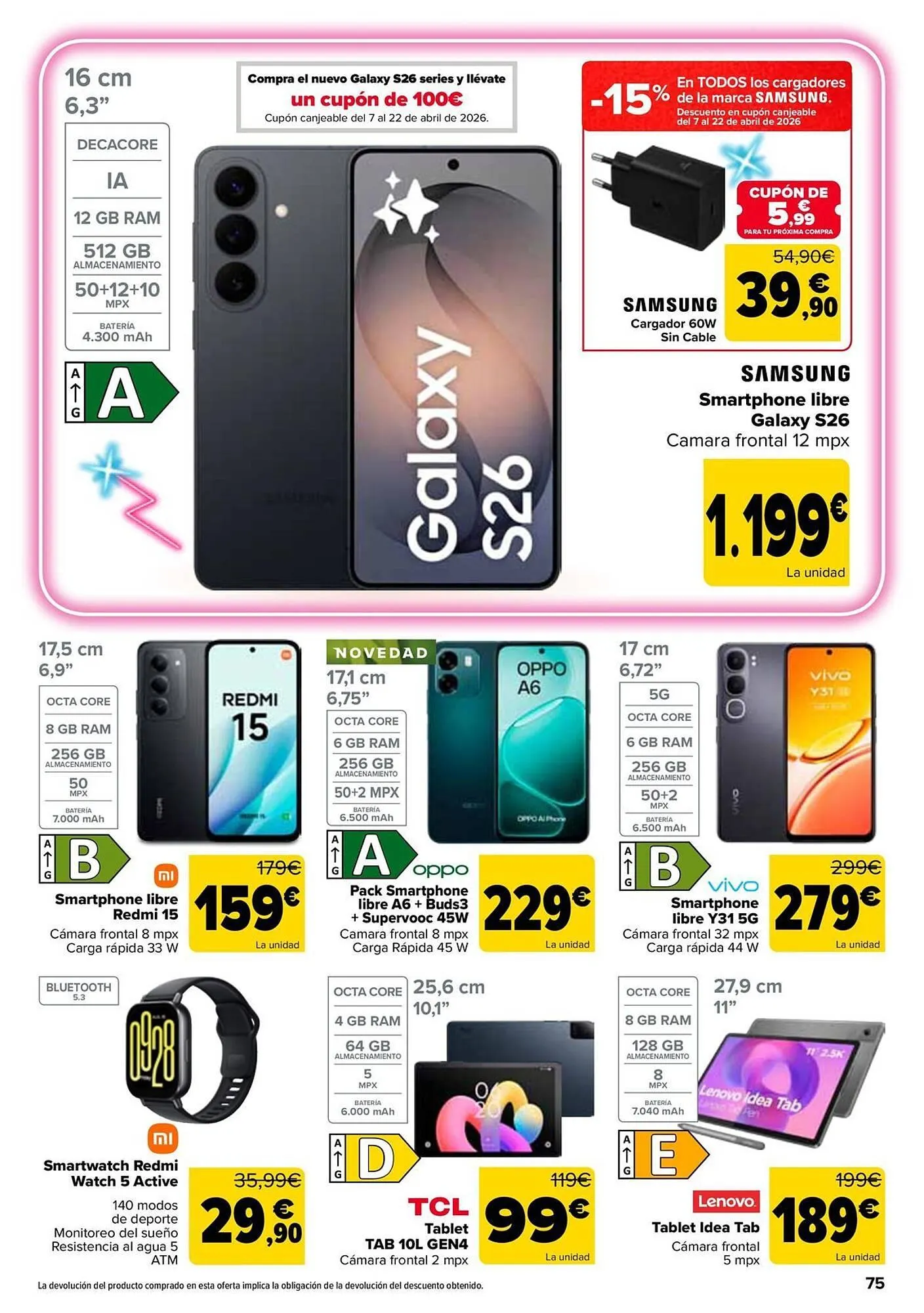 Catálogo de Folleto Carrefour 24 de marzo al 6 de abril 2026 - Página 75