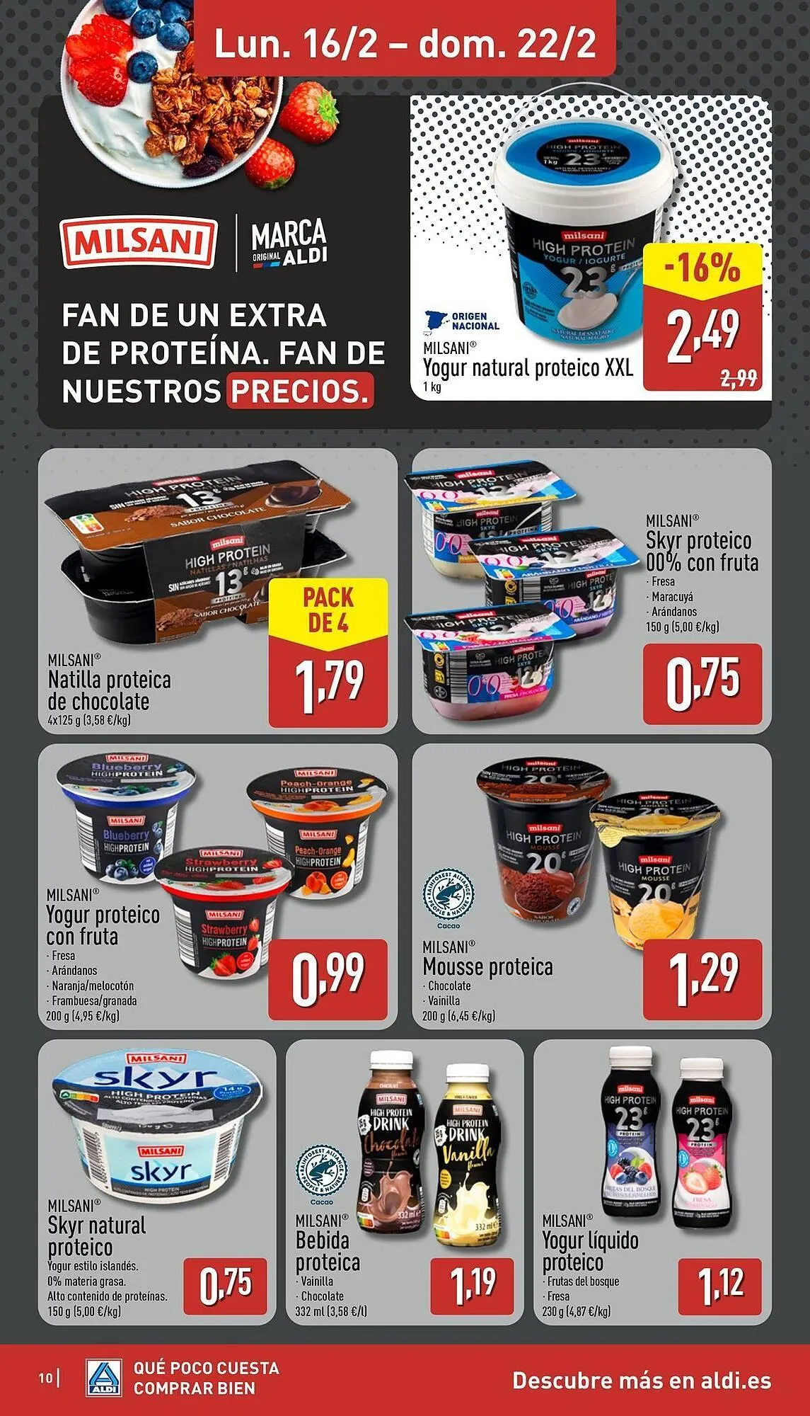 Catálogo de Folleto ALDI 16 de febrero al 22 de febrero 2026 - Página 10