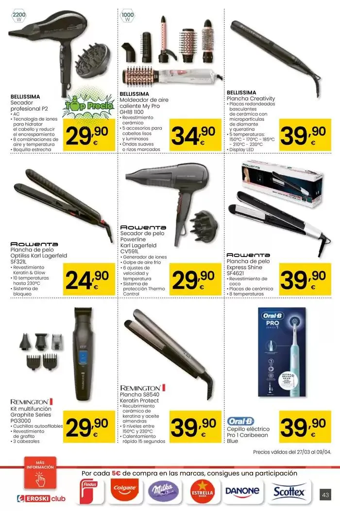 Catálogo de Precio más bajo HIPERMERCADOS EROSKI 27 de marzo al 8 de abril 2025 - Página 43