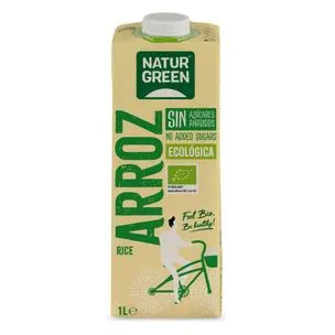 Bebida de Arroz sin azúcares añadidos NaturGreen 1 L