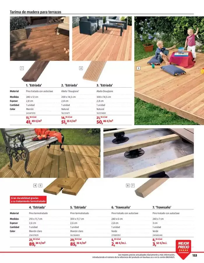 Catálogo de VERANO. Jardín, terraza, balcón.  26 de marzo al 20 de abril 2025 - Página 153