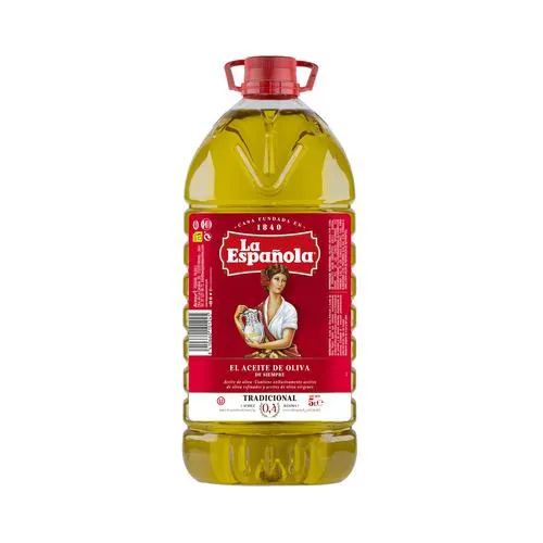 LA ESPAÑOLA Aceite de oliva suave LA ESPAÑOLA garrafa de 5 l.