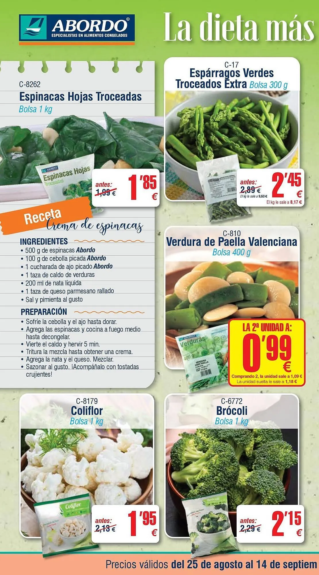 Catálogo de Folleto Abordo 26 de agosto al 14 de septiembre 2025 - Página 2