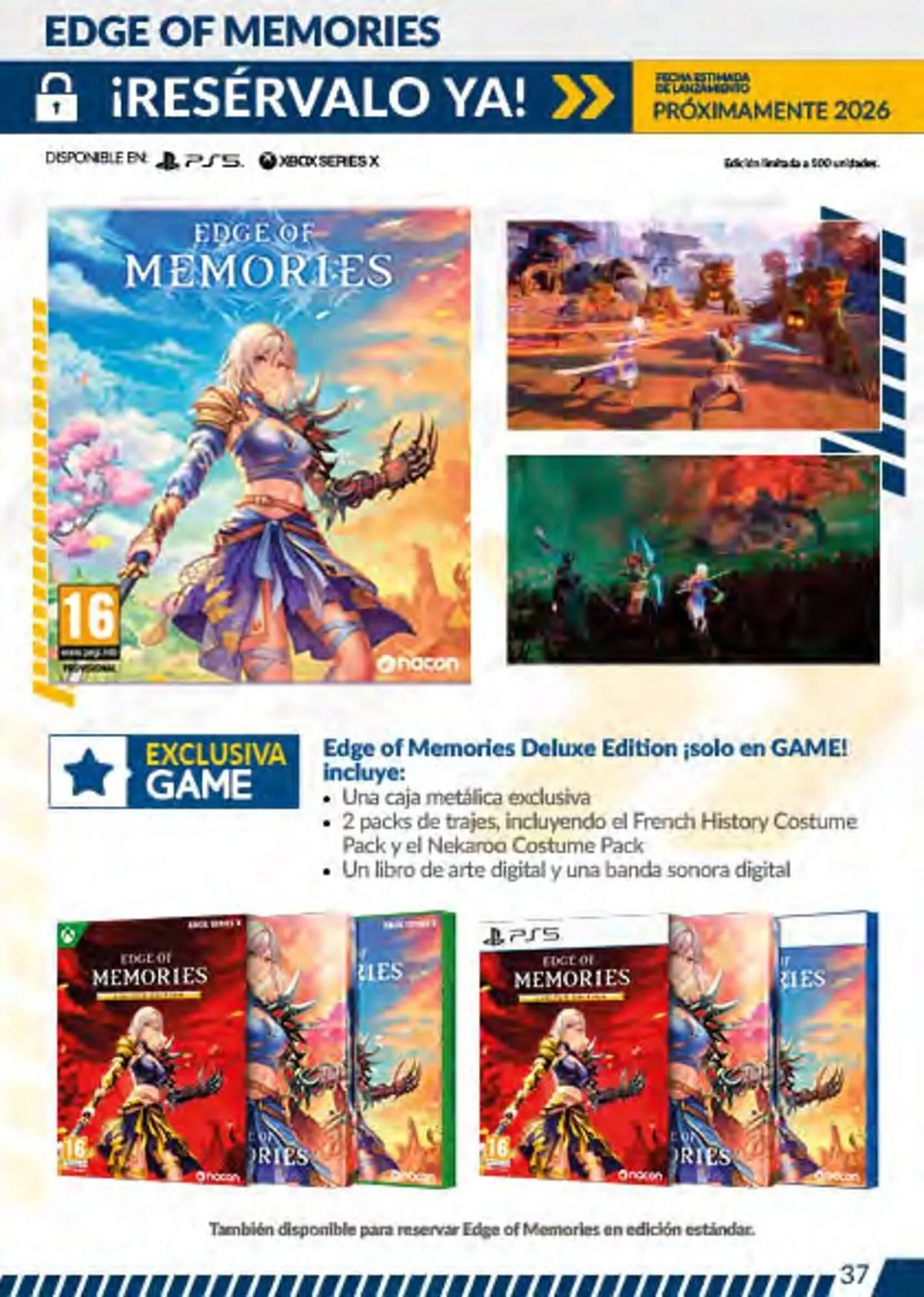 Catálogo de Folleto Game 15 de enero al 31 de marzo 2026 - Página 37