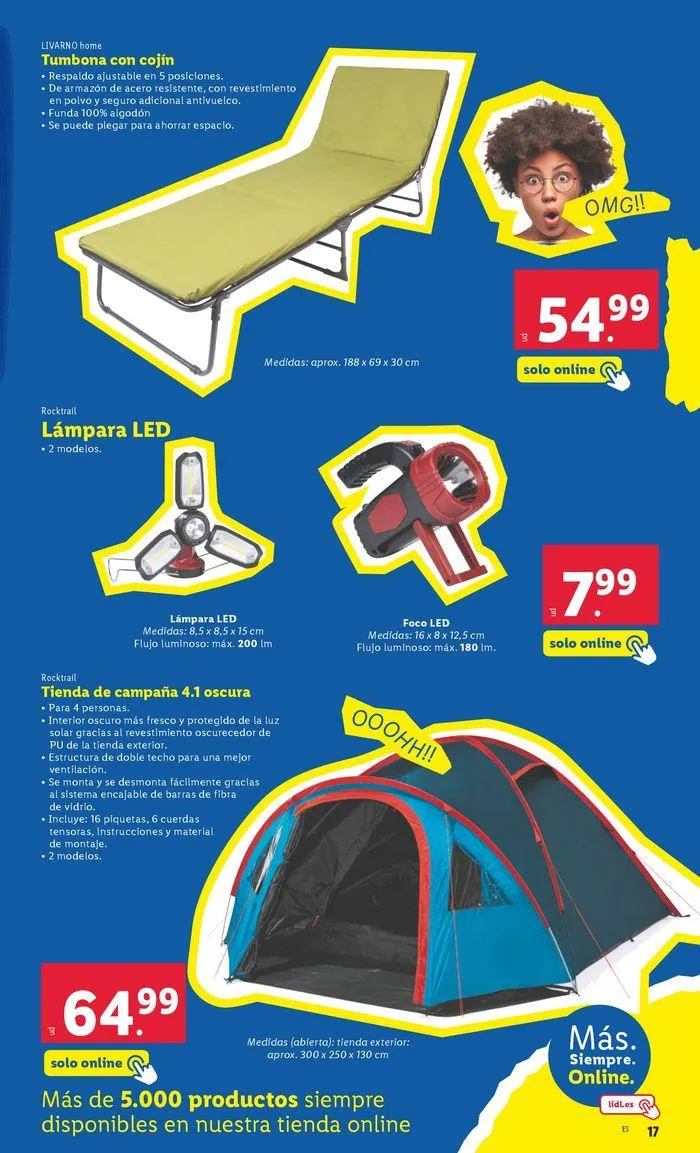 Catálogo de ¡Bazar Lidl! 27 de mayo al 2 de junio 2024 - Página 17