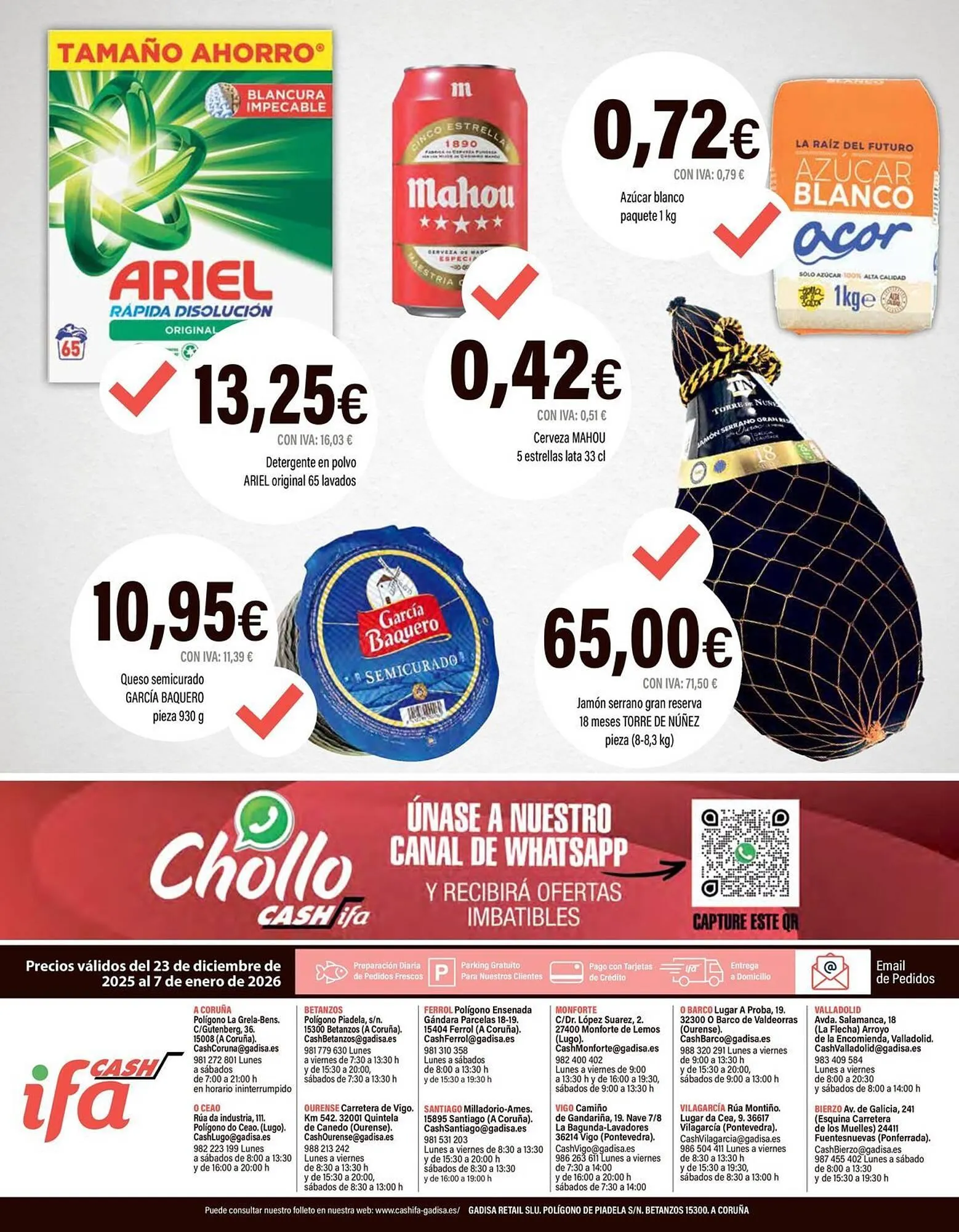Catálogo de Folleto Cash Ifa 23 de diciembre al 7 de enero 2026 - Página 20