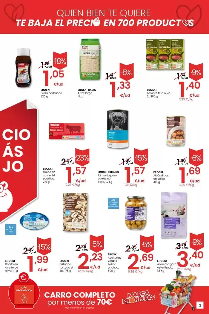 Catálogo de Precio más bajo EROSKI CENTER 13 de marzo al 26 de marzo 2025 - Página 3