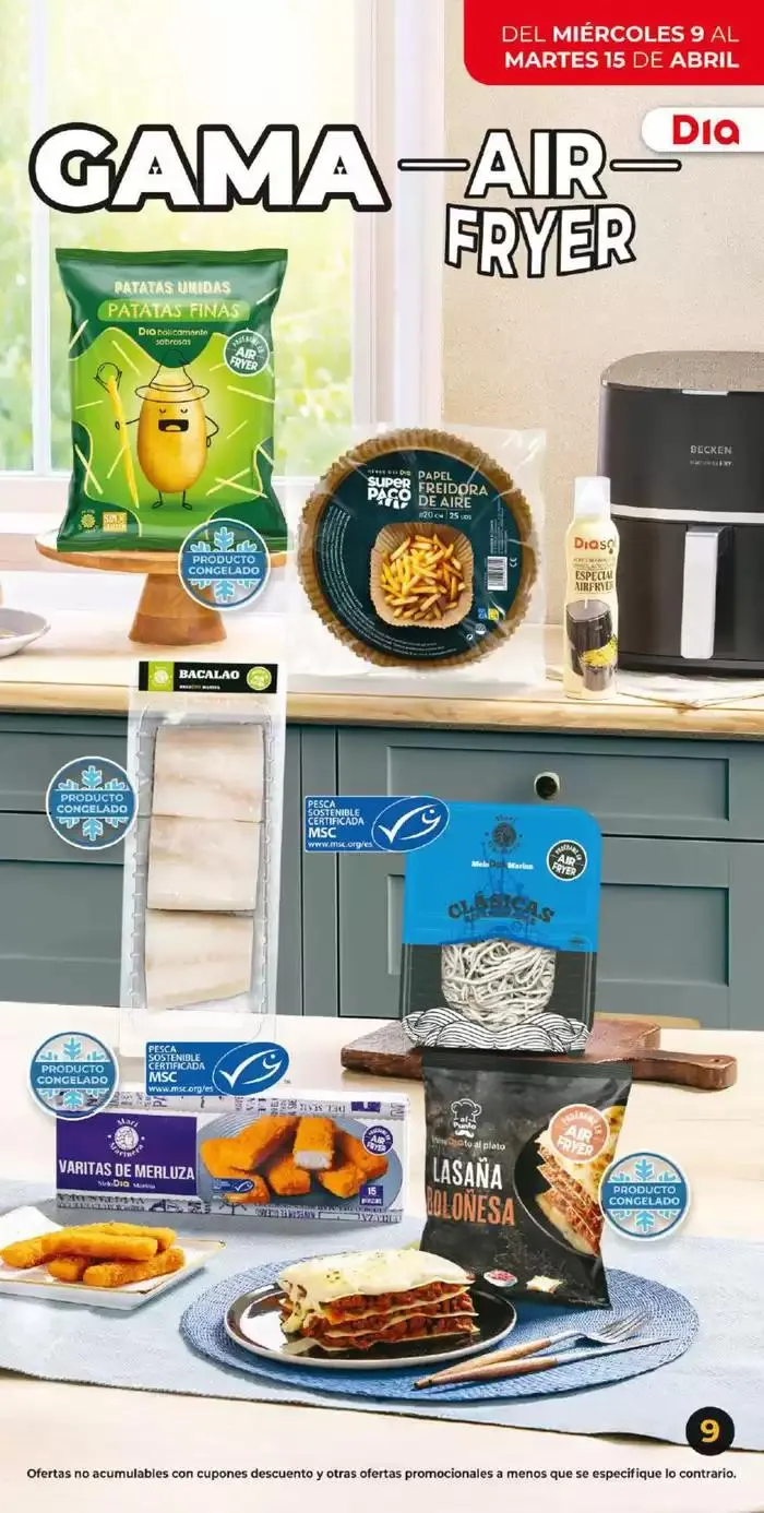 Catálogo de Gran apertura Dia del 09/04 al 15/04 9 de abril al 15 de abril 2025 - Página 9