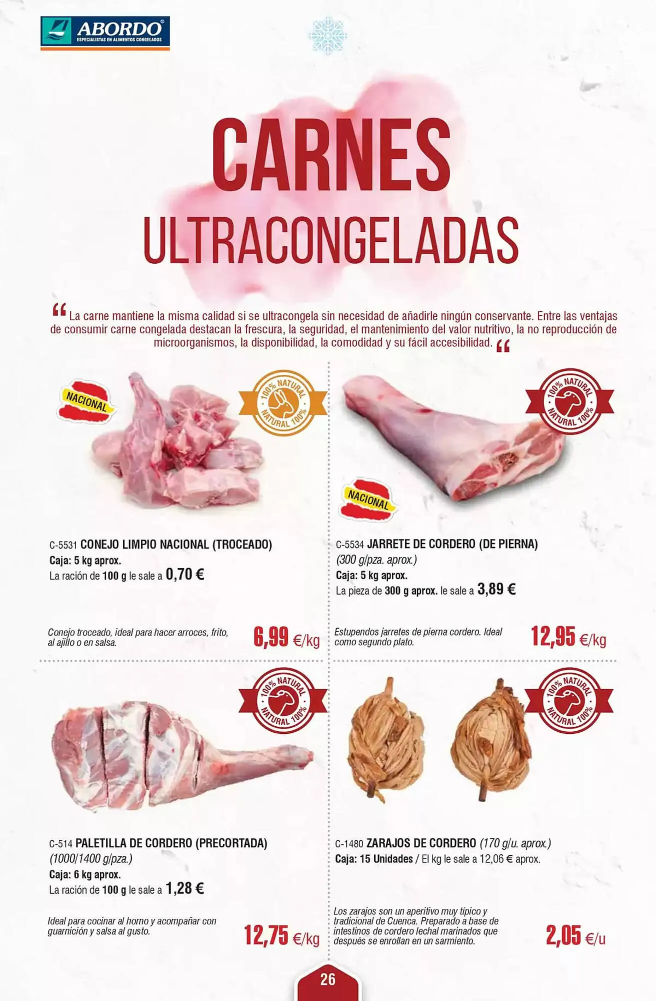 Catálogo de Folleto Abordo 2 de mayo al 31 de mayo 2025 - Página 26