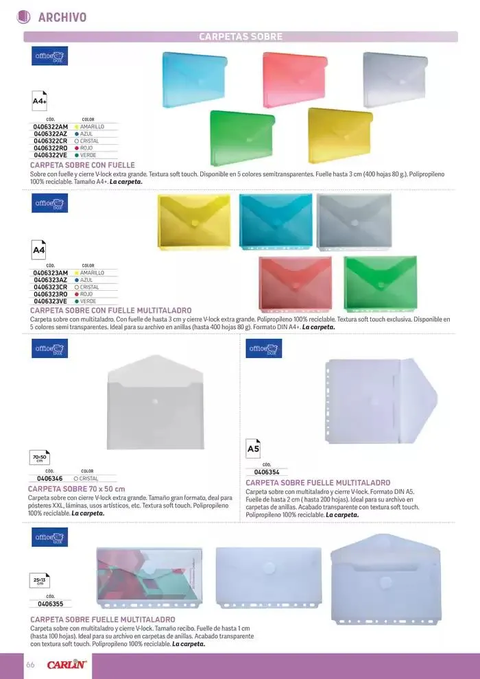 Catálogo de CATÁLOGO 2025 ESENCIAL OFICINA 21 de mayo al 31 de diciembre 2025 - Página 68