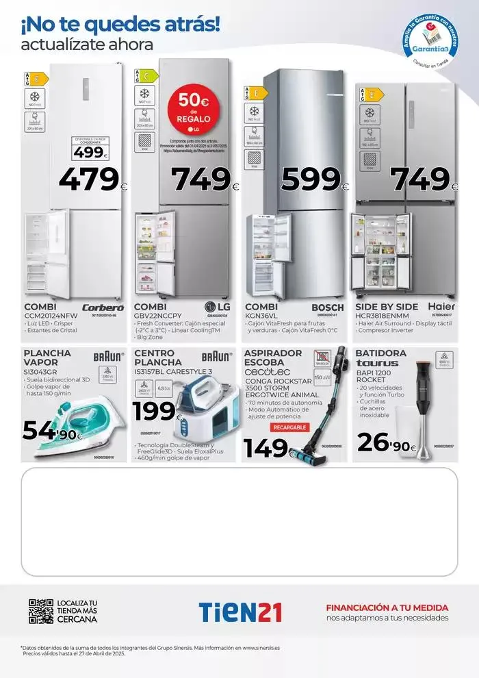 Catálogo de Folleto Abril "¡No te quedes atrás!" 3 de abril al 27 de abril 2025 - Página 4