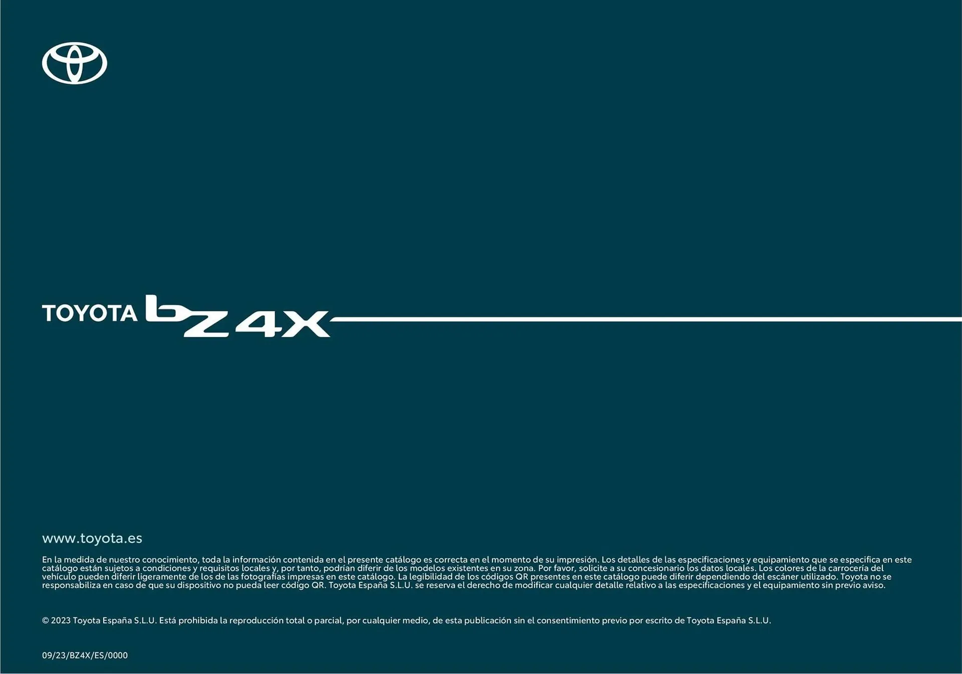 Catálogo de Folleto Toyota bZ4X 26 de junio al 26 de junio 2025 - Página 28
