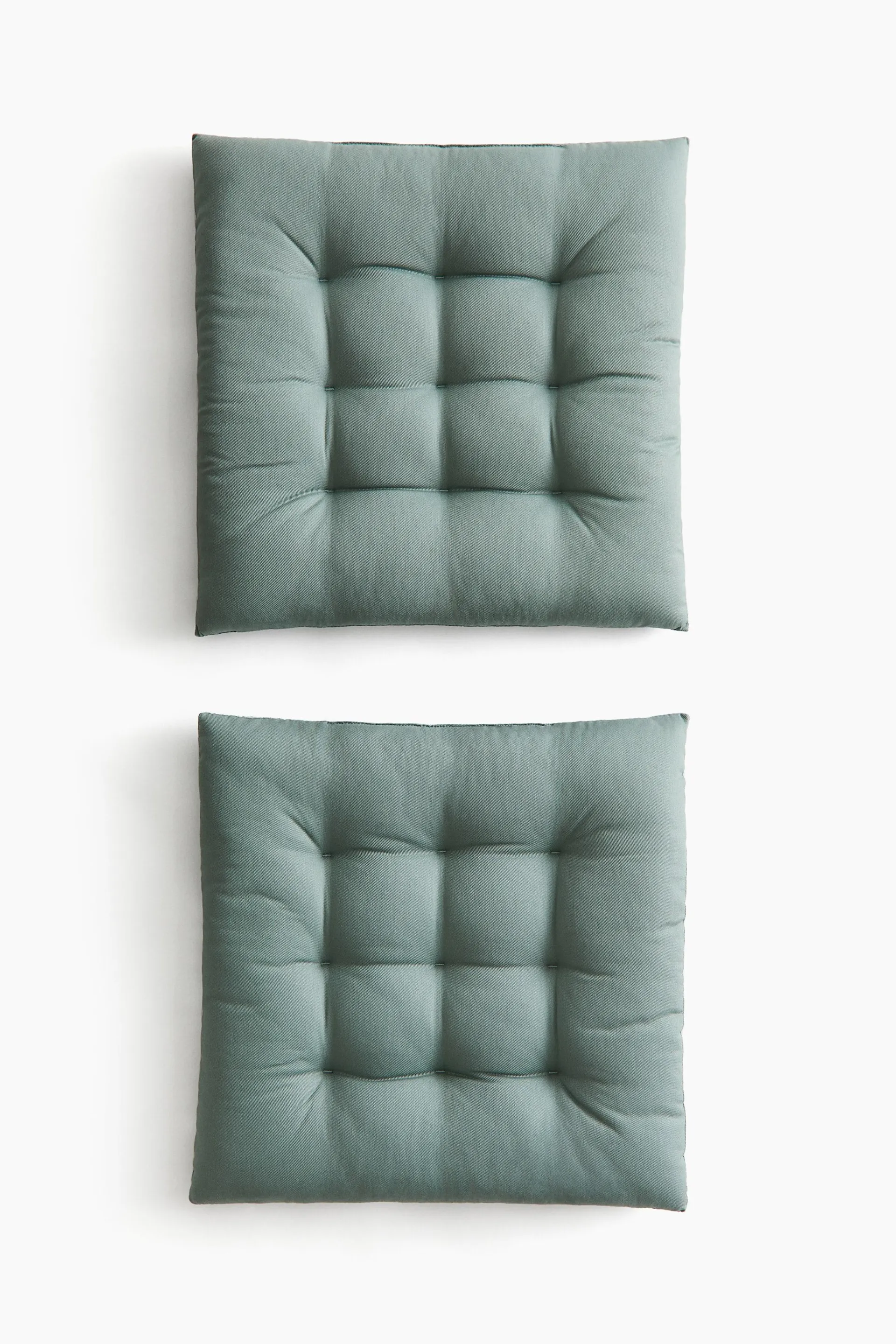 Pack de 2 cojines de algodón para silla