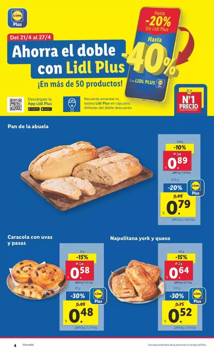 Catálogo de № 1 PRECIO - Ofertas válidas del 21/04 al 27/04 21 de abril al 27 de abril 2025 - Página 4
