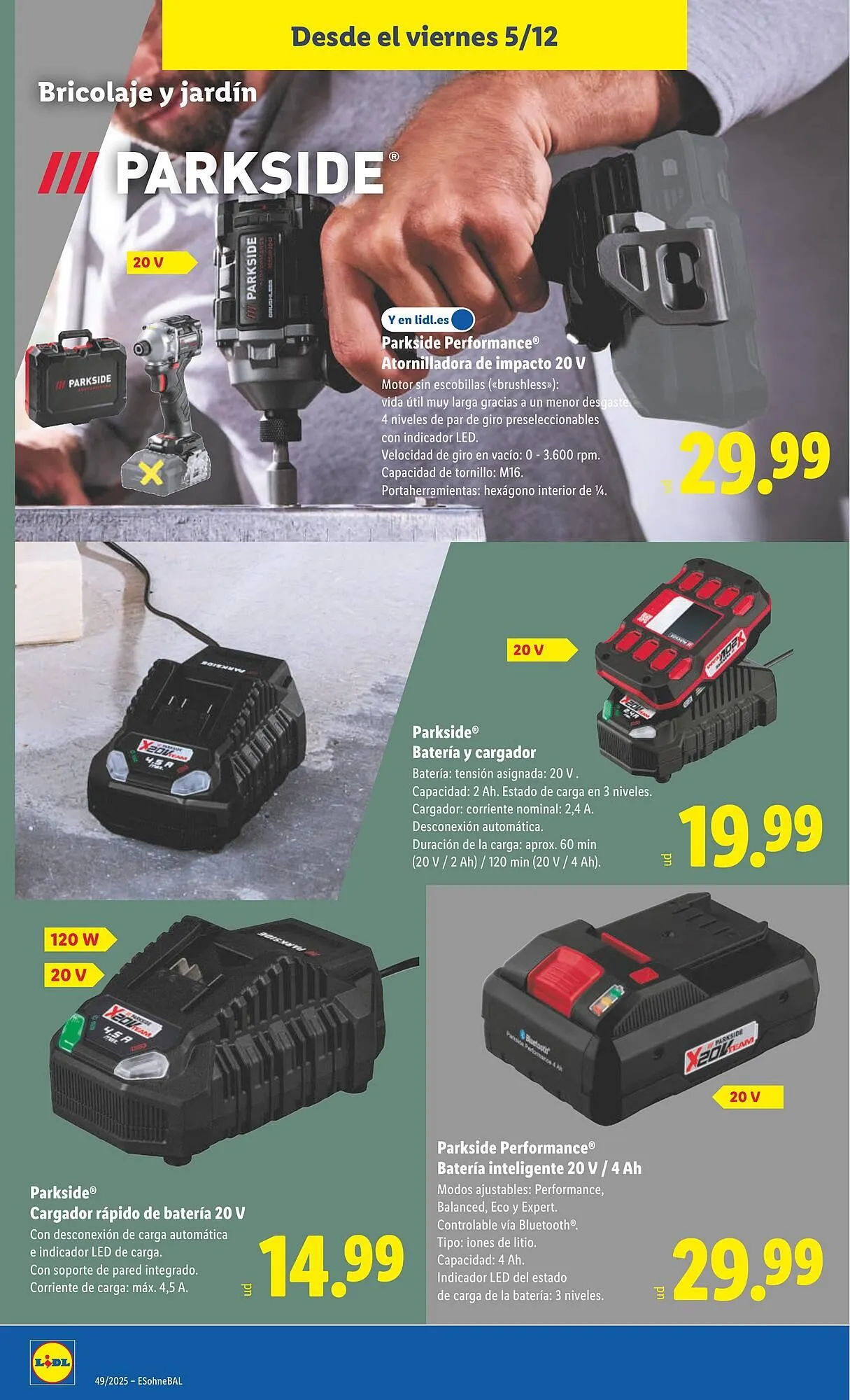 Catálogo de Catálogo Lidl 1 de diciembre al 7 de diciembre 2025 - Página 36