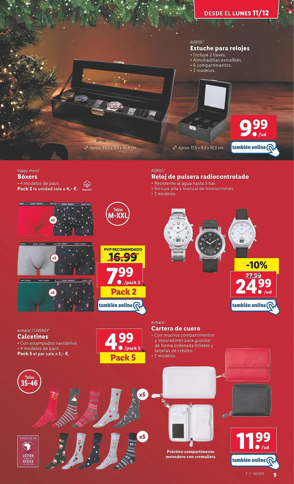 Catálogo de Folleto Lidl 11 de diciembre al 17 de diciembre 2023 - Página 9