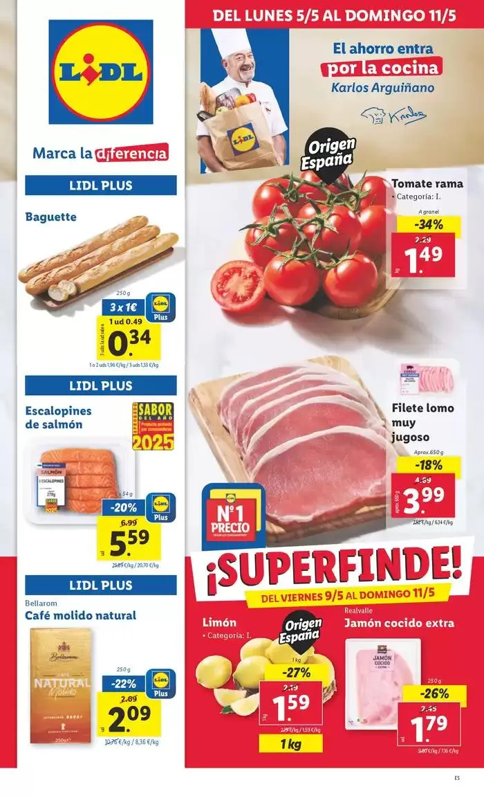 Catálogo de № 1 PRECIO - Ofertas válidas del 05/05 al 11/05 5 de mayo al 11 de mayo 2025 - Página 1