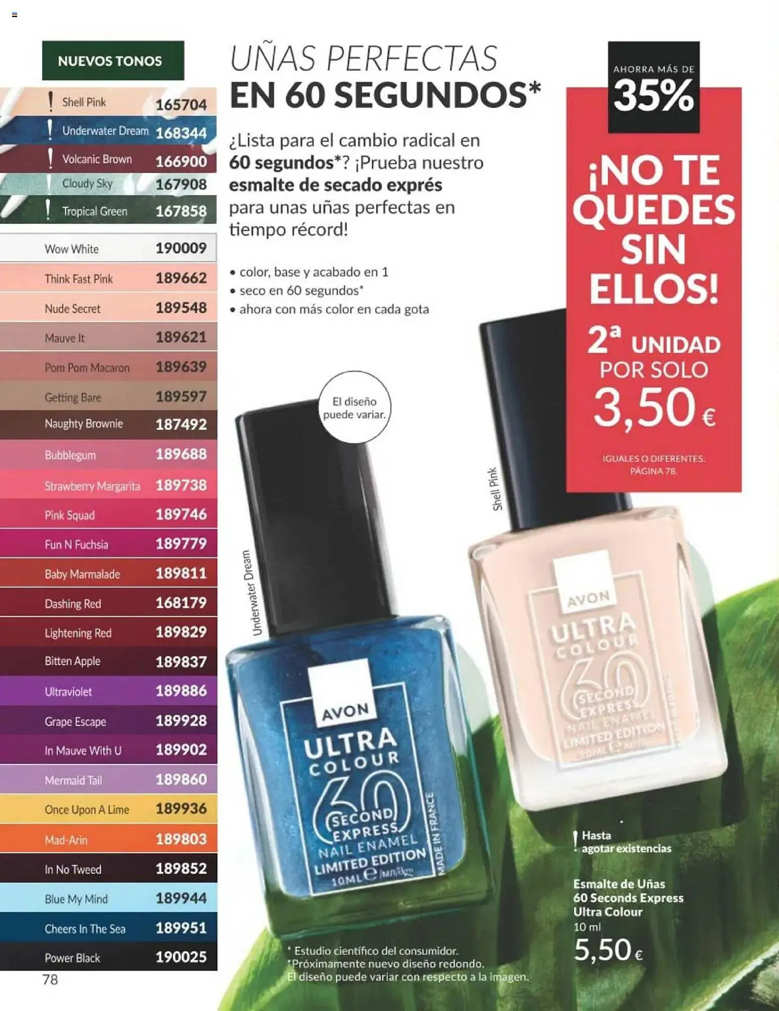 Catálogo de Folleto AVON 1 de septiembre al 30 de septiembre 2025 - Página 78