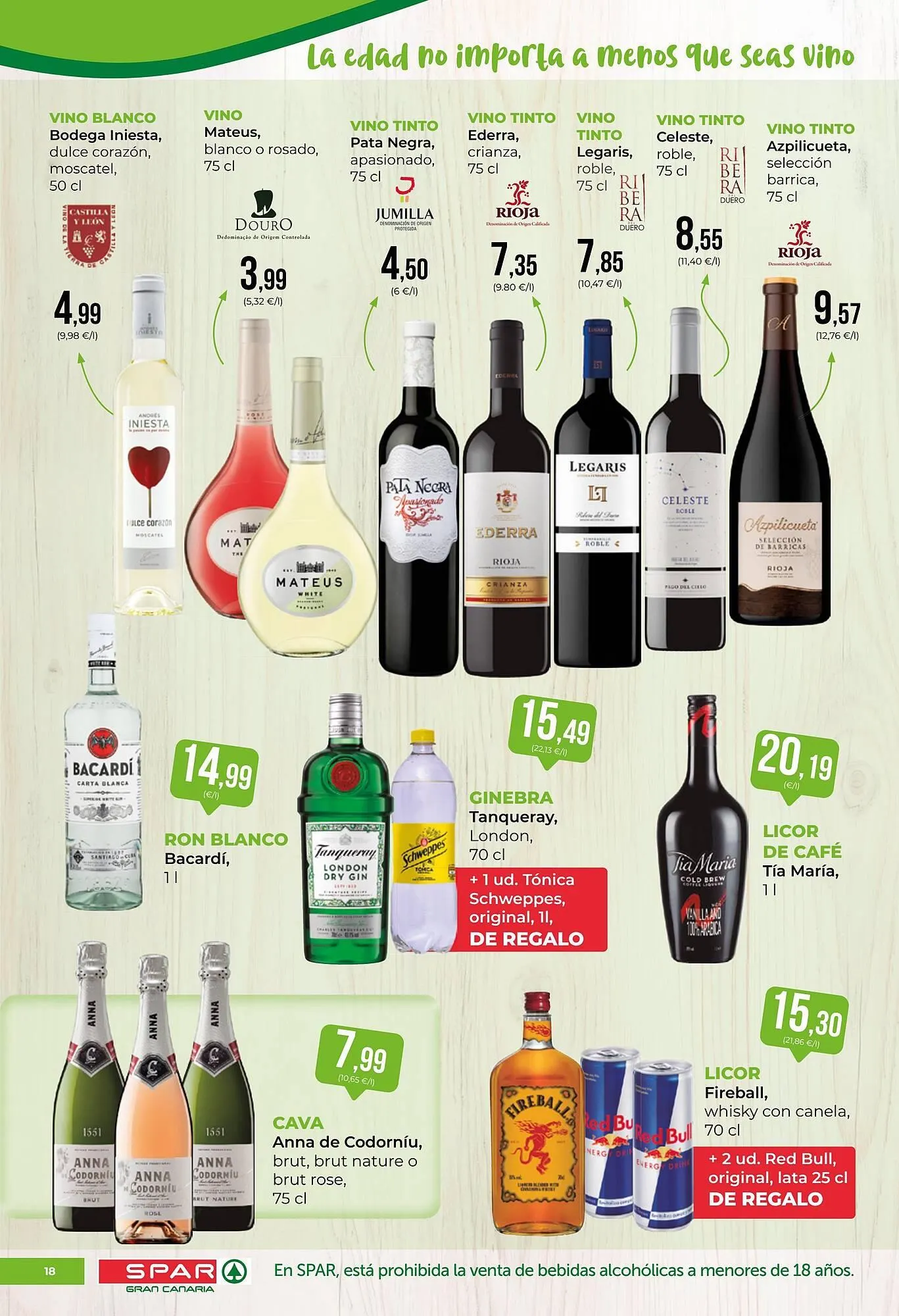 Catálogo de Folleto SPAR Gran Canaria 17 de octubre al 30 de octubre 2025 - Página 18