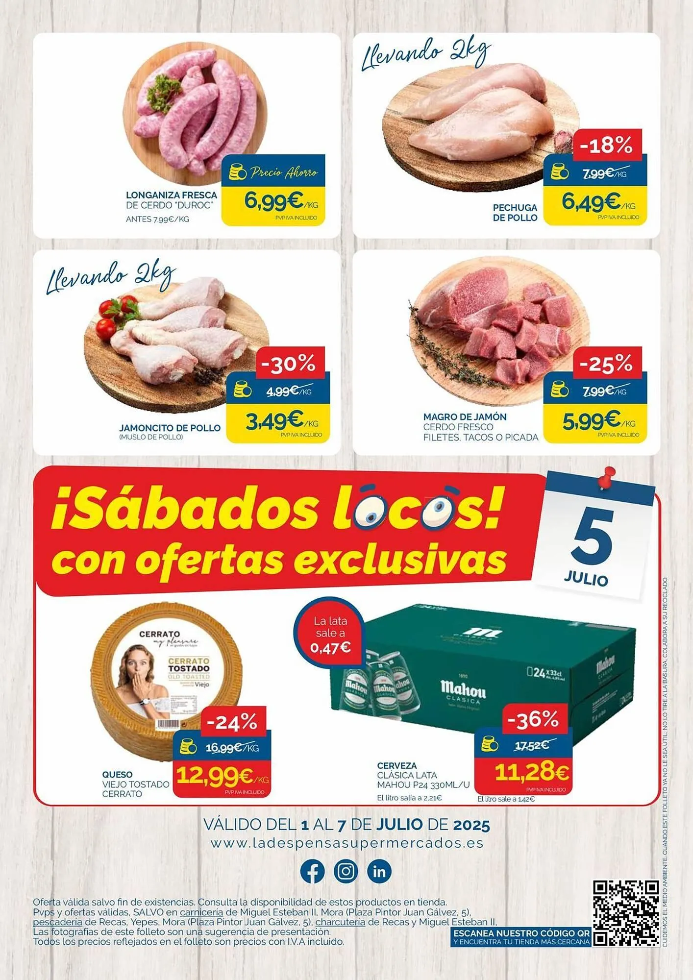 Catálogo de Folleto Supermercados La Despensa 1 de julio al 7 de julio 2025 - Página 4