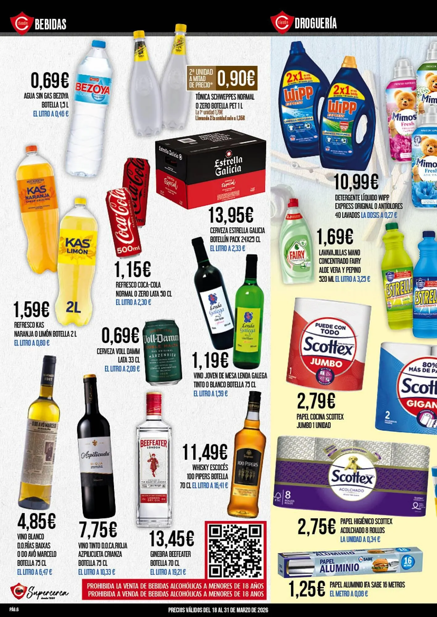 Catálogo de Folleto Claudio 18 de marzo al 31 de marzo 2026 - Página 6