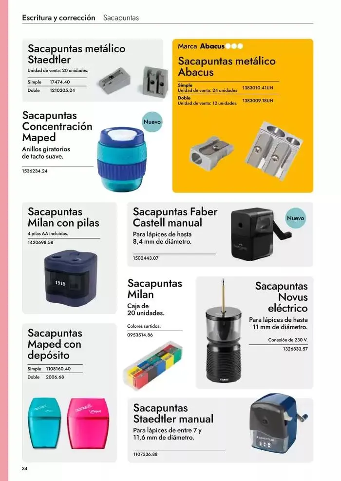 Catálogo de Catálogo Escolar 2025-2026 6 de mayo al 31 de diciembre 2026 - Página 36