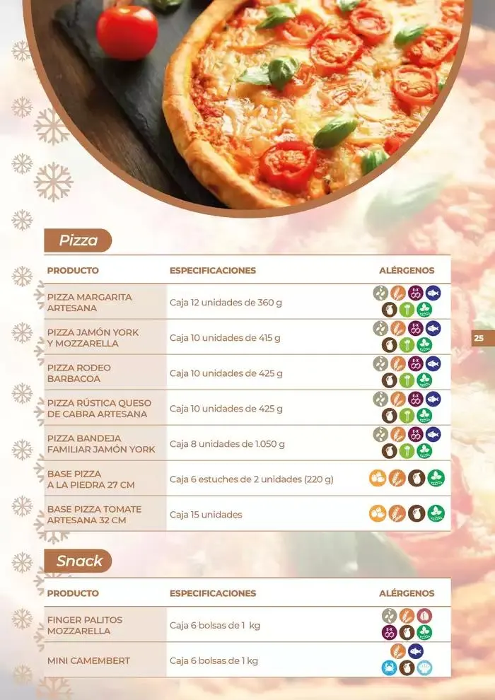 Catálogo de Catálogo de productos congelados 7 de octubre al 31 de diciembre 2024 - Página 25
