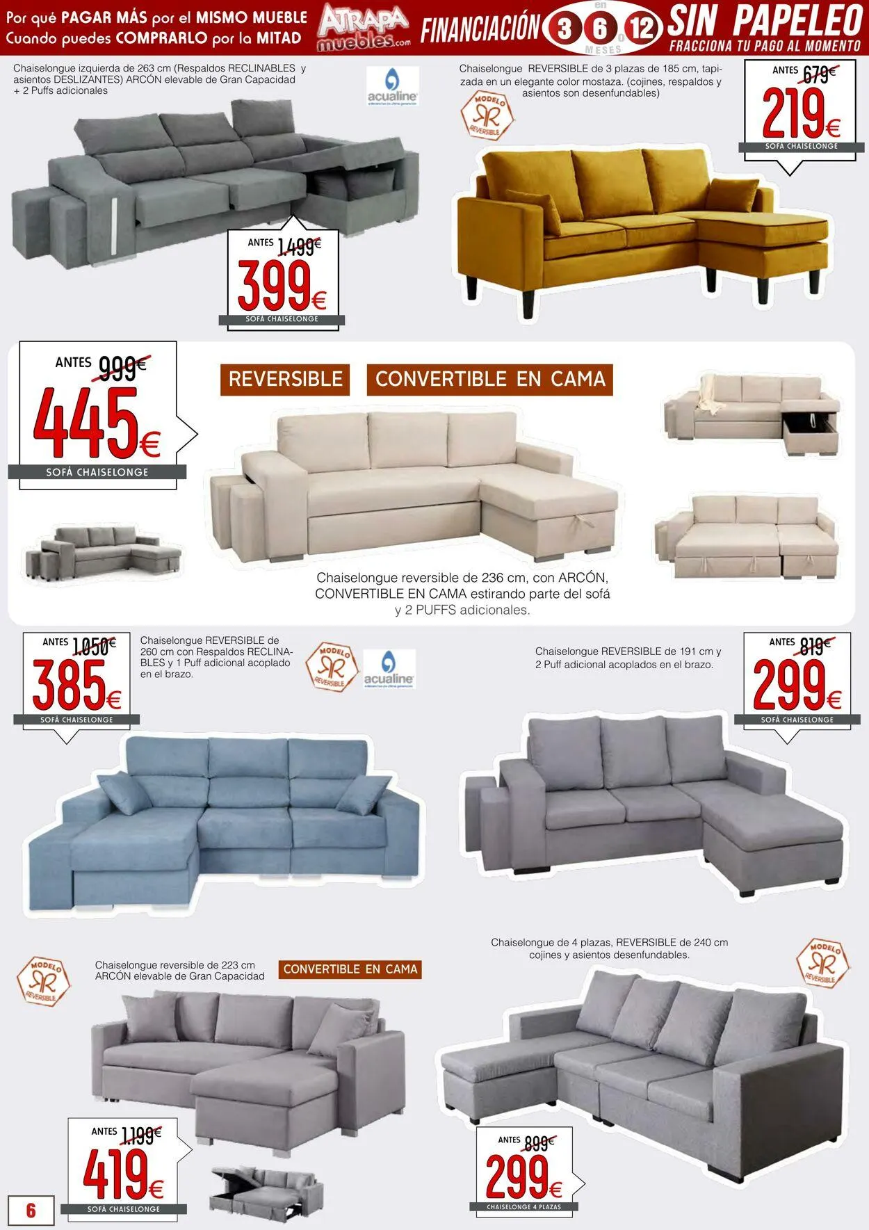 Catálogo de Atrapamuebles Oferta actual 28 de septiembre al 12 de octubre 2025 - Página 6