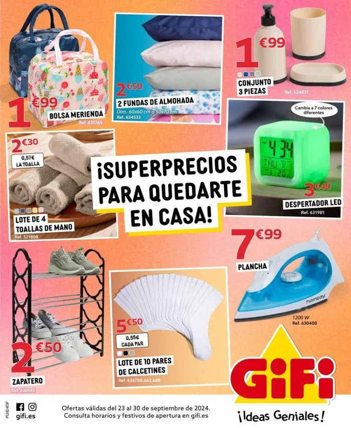 Catálogo de Catálogo GiFi 23 de septiembre al 30 de septiembre 2024 - Página 1