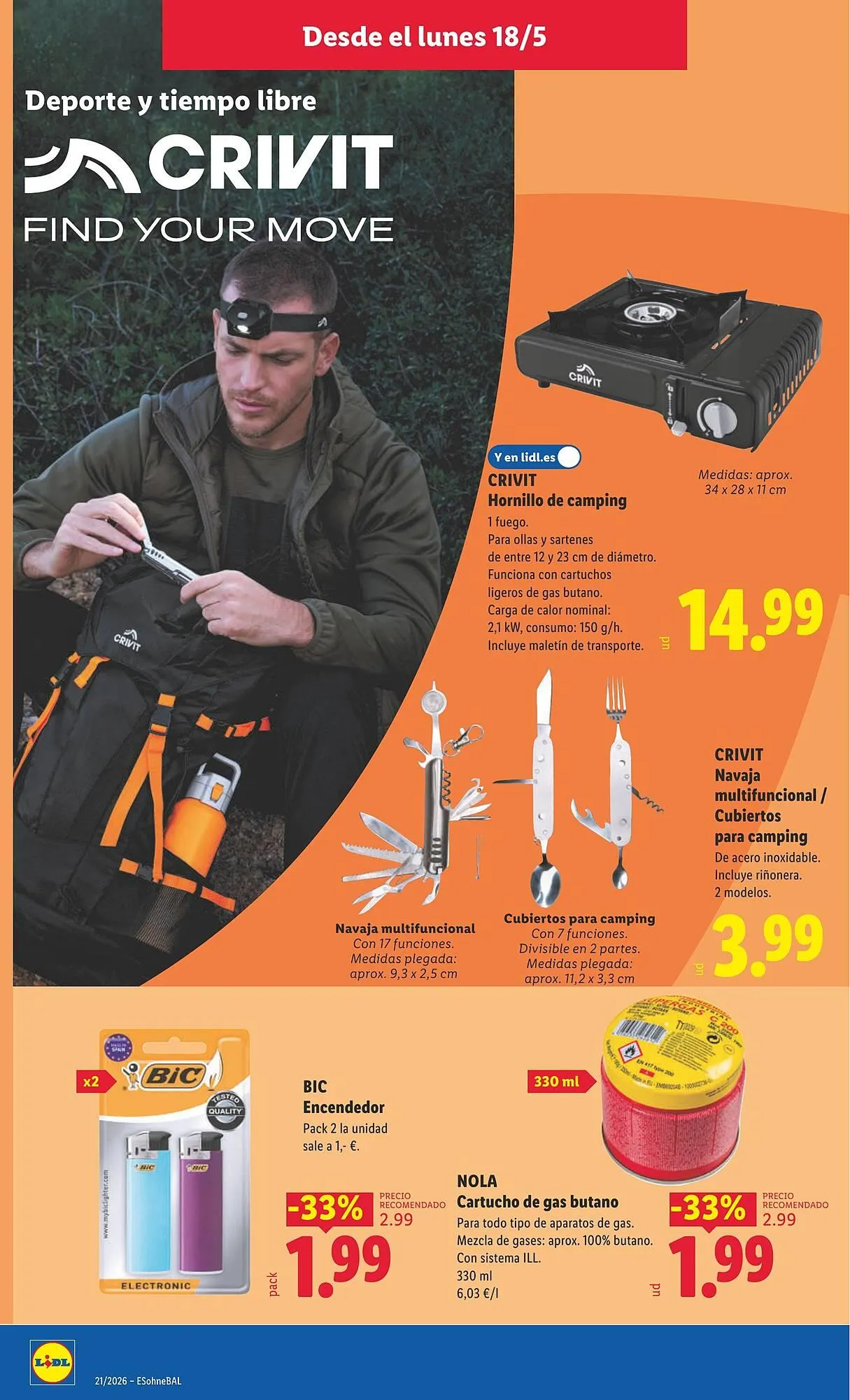 Catálogo de Catálogo Lidl 18 de mayo al 24 de mayo 2026 - Página 10
