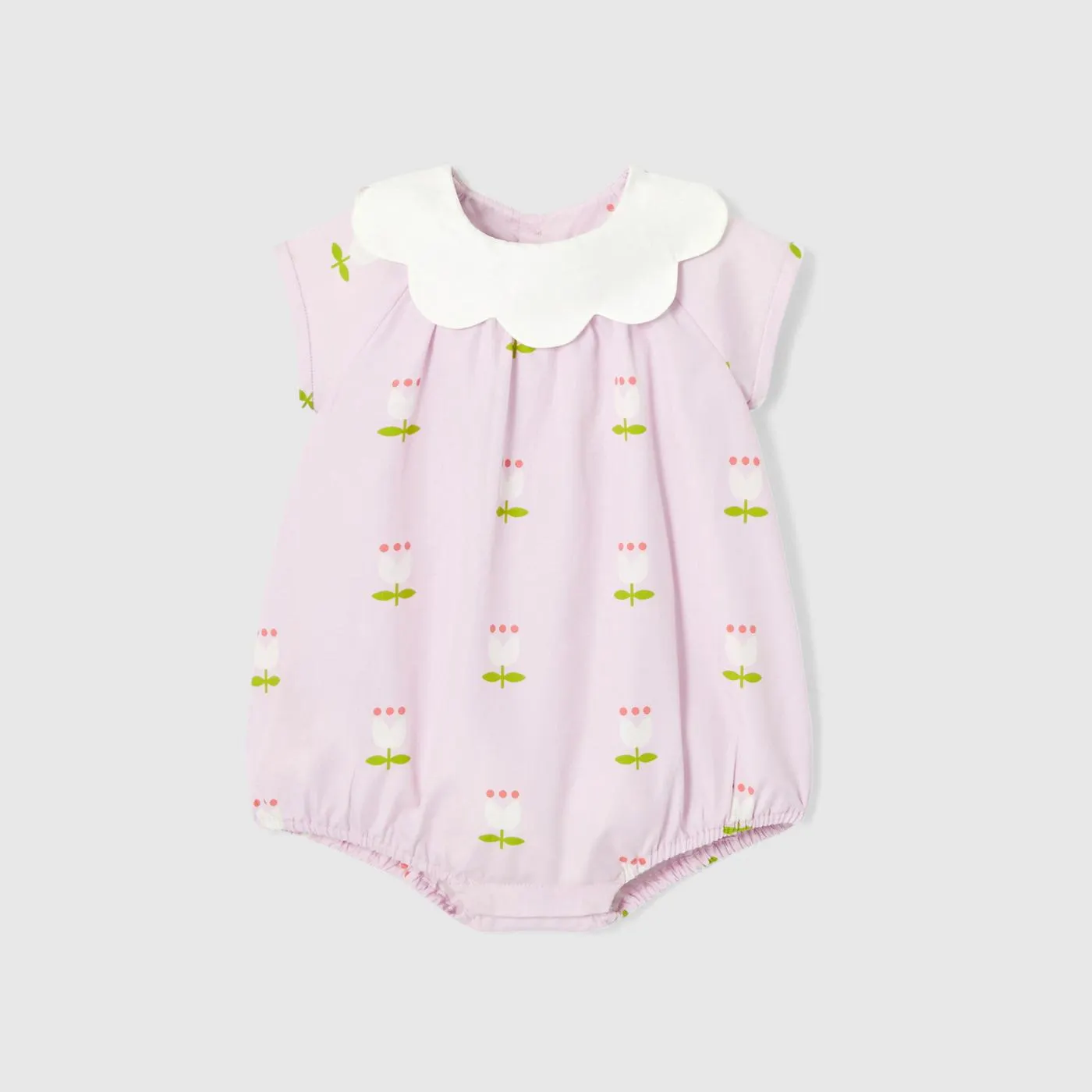 Ranita en popelina para bebé niña