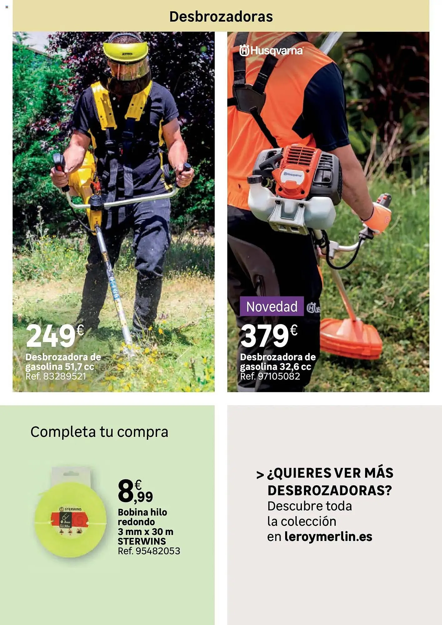 Catálogo de Catálogo Leroy Merlin 24 de marzo al 22 de junio 2026 - Página 132