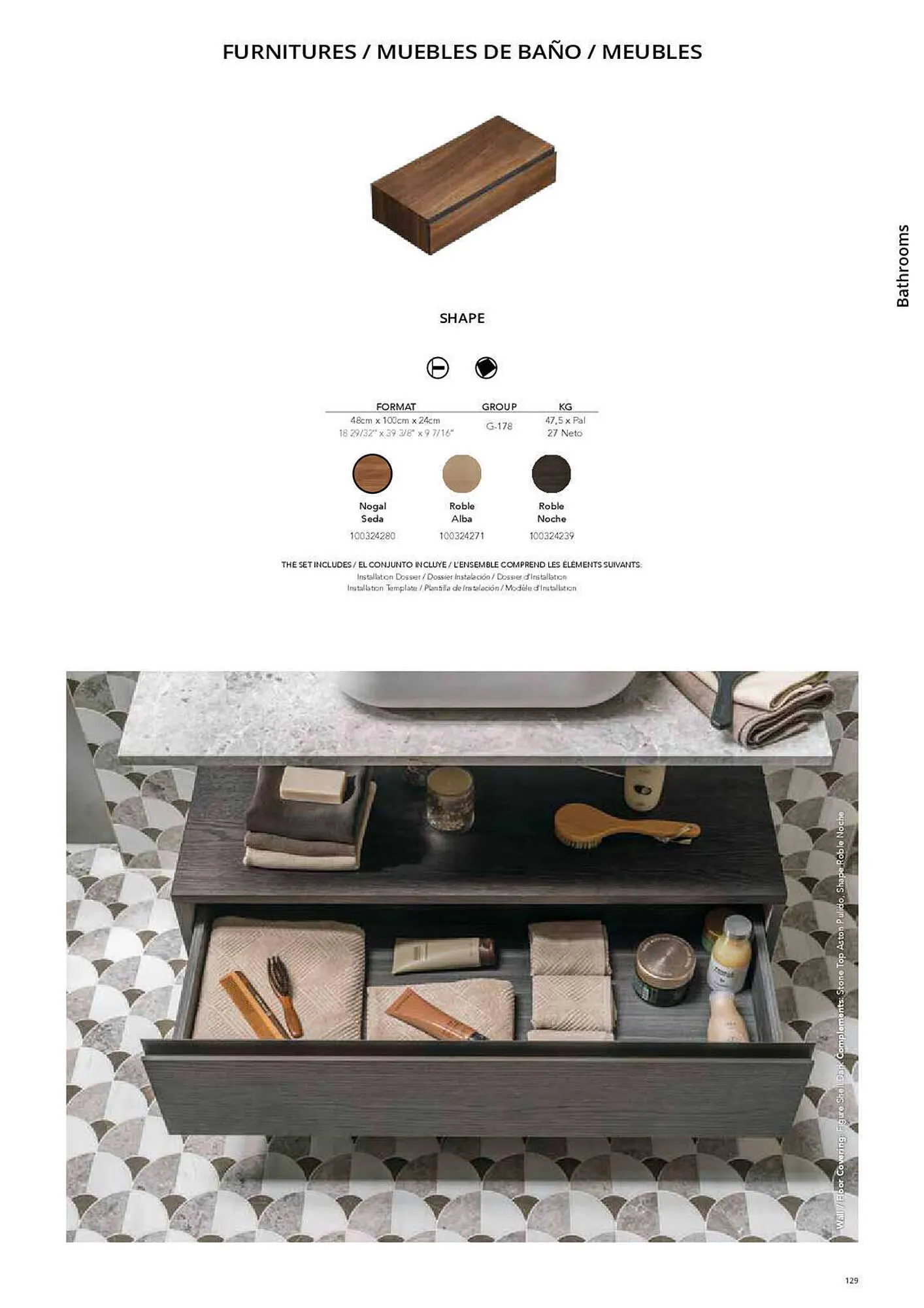 Catálogo de Folleto Porcelanosa 31 de marzo al 8 de febrero 2024 - Página 136