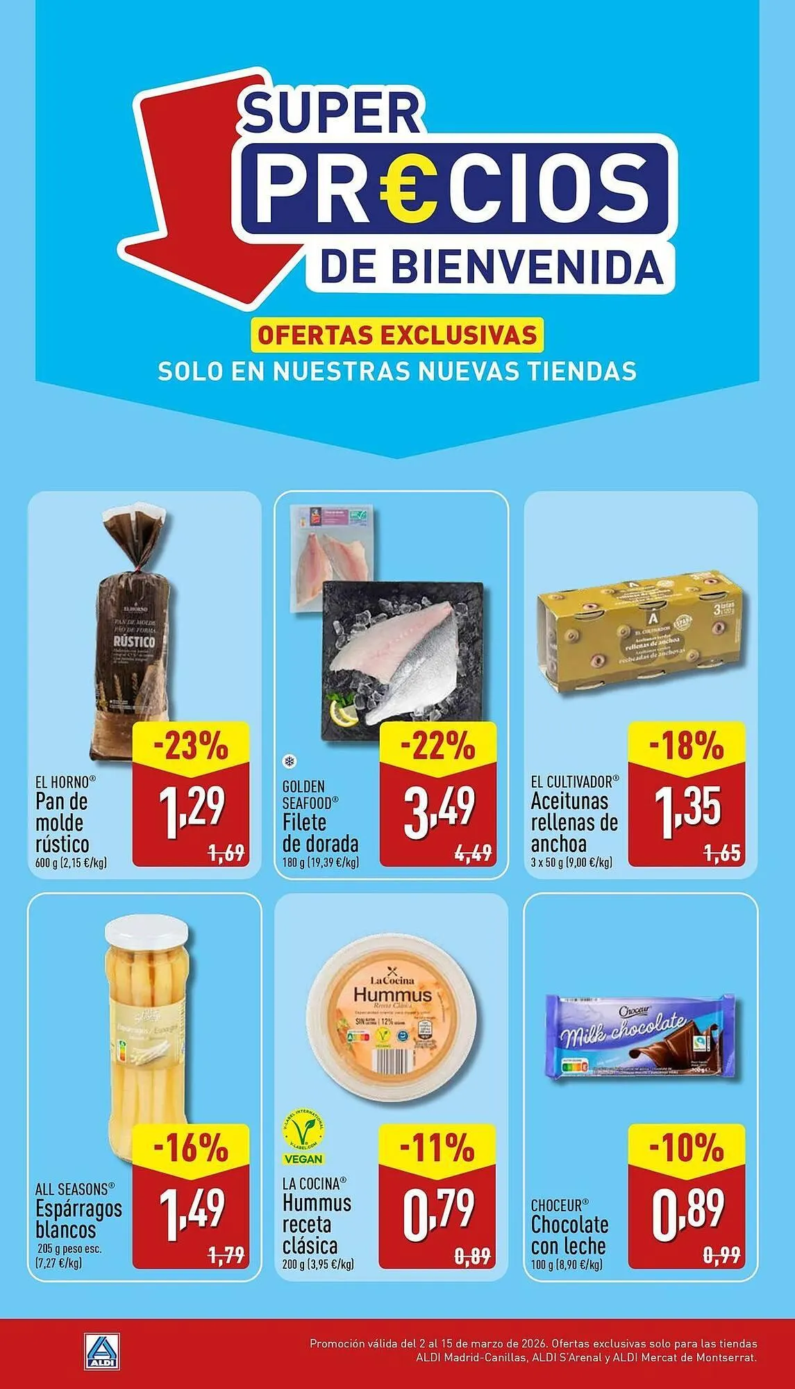Catálogo de Folleto ALDI 2 de marzo al 15 de marzo 2026 - Página 1