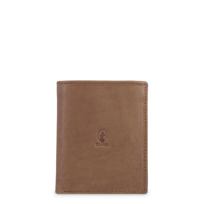 Cartera hombre en piel vacuno color cuero-Durango