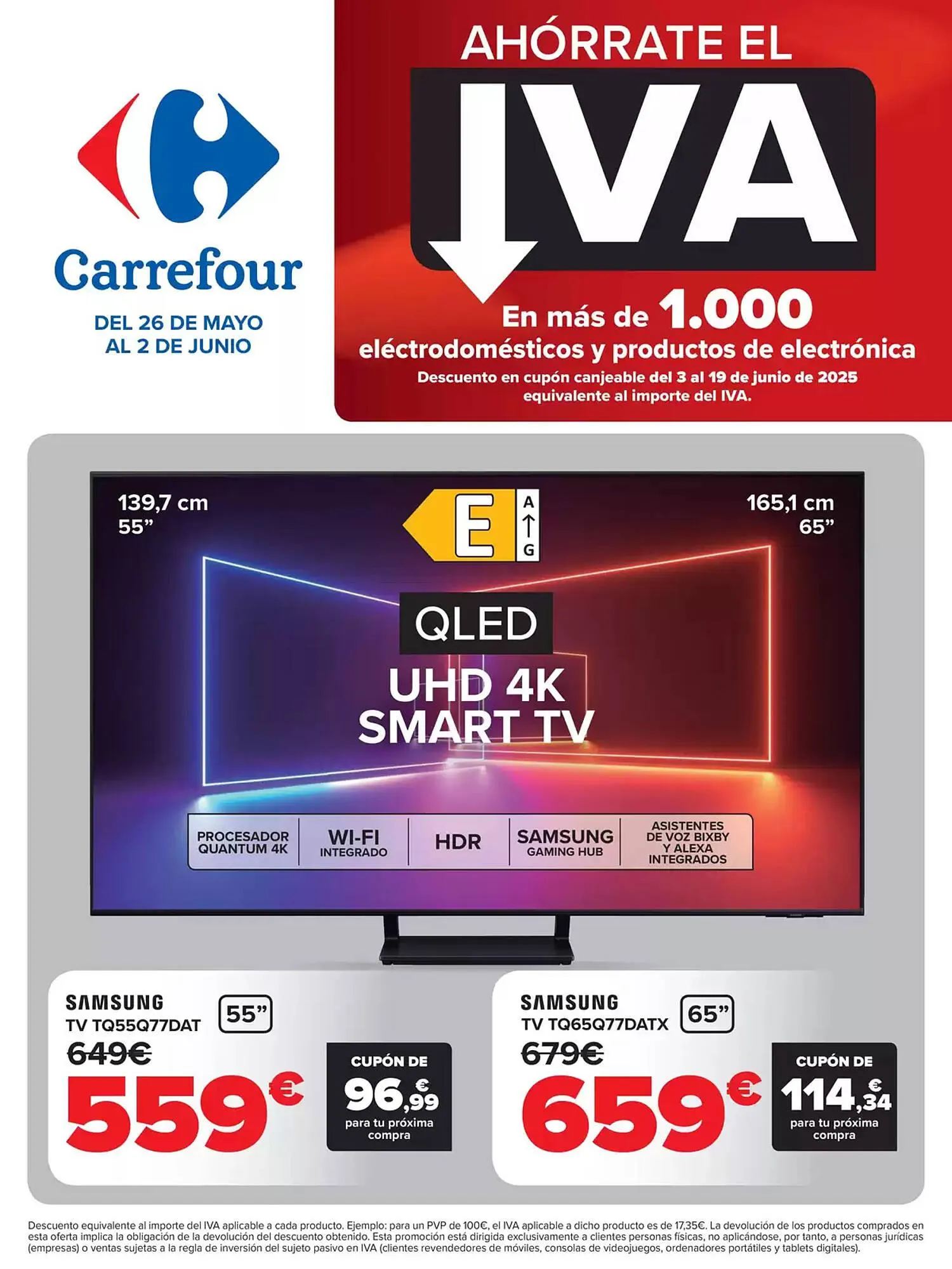 Catálogo de Folleto Carrefour 26 de mayo al 2 de junio 2025 - Página 1