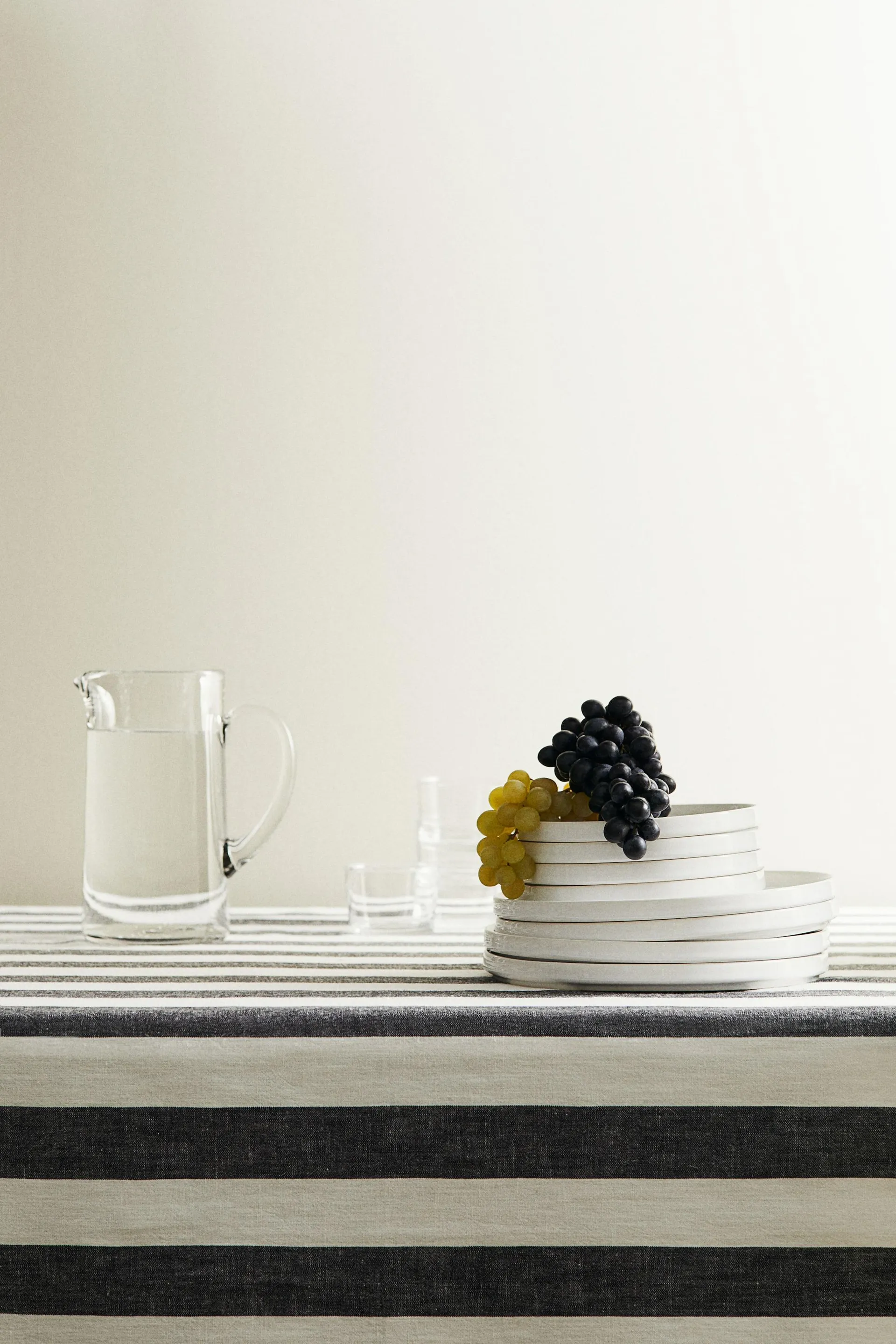 Mantel estampado de algodón