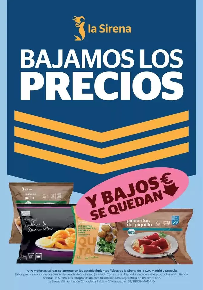 Catálogo de BAJAMOS LOS PRECIOS 8 de mayo al 21 de mayo 2025 - Página 1