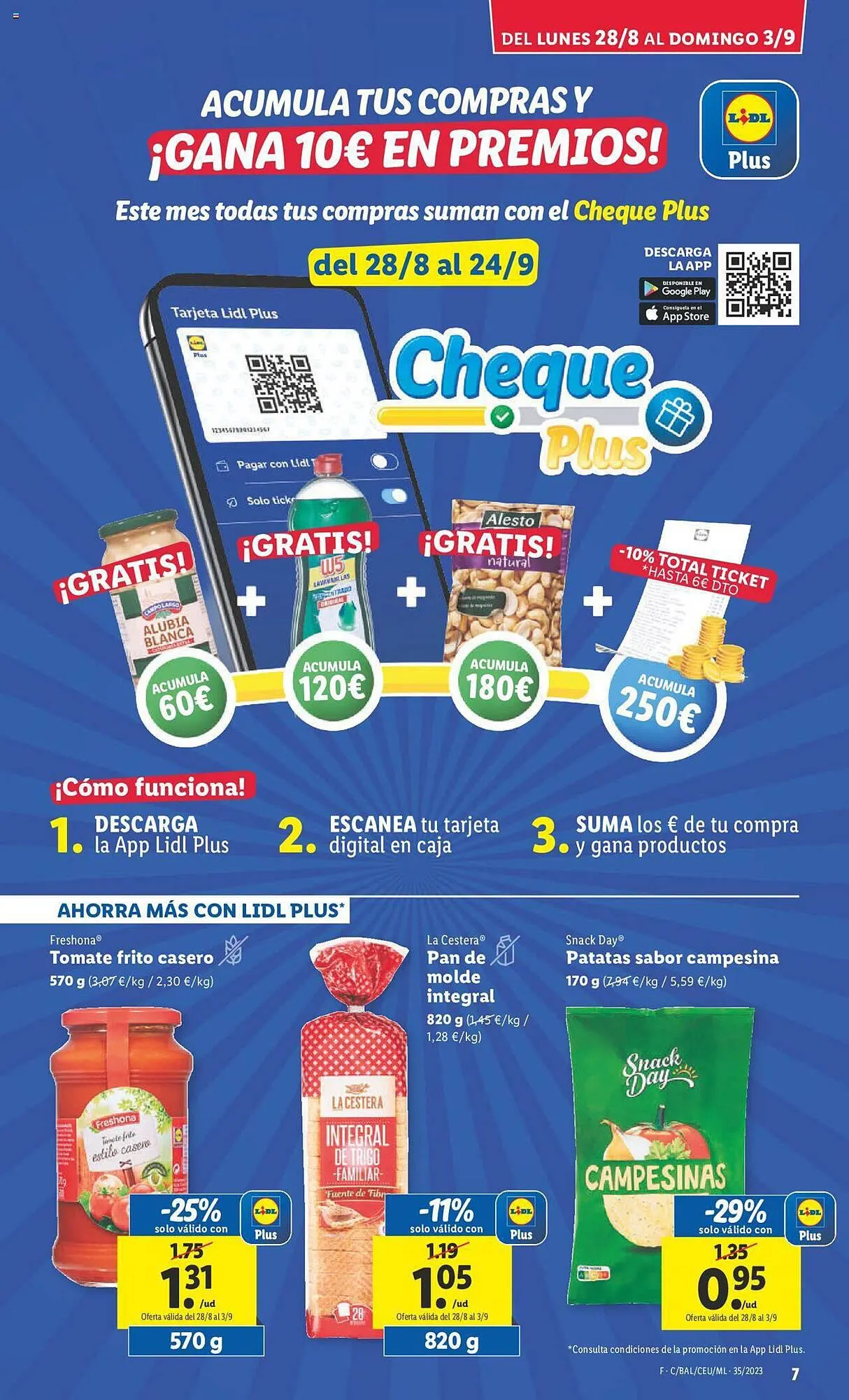 Catálogo de Folleto Lidl 28 de agosto al 3 de septiembre 2023 - Página 7