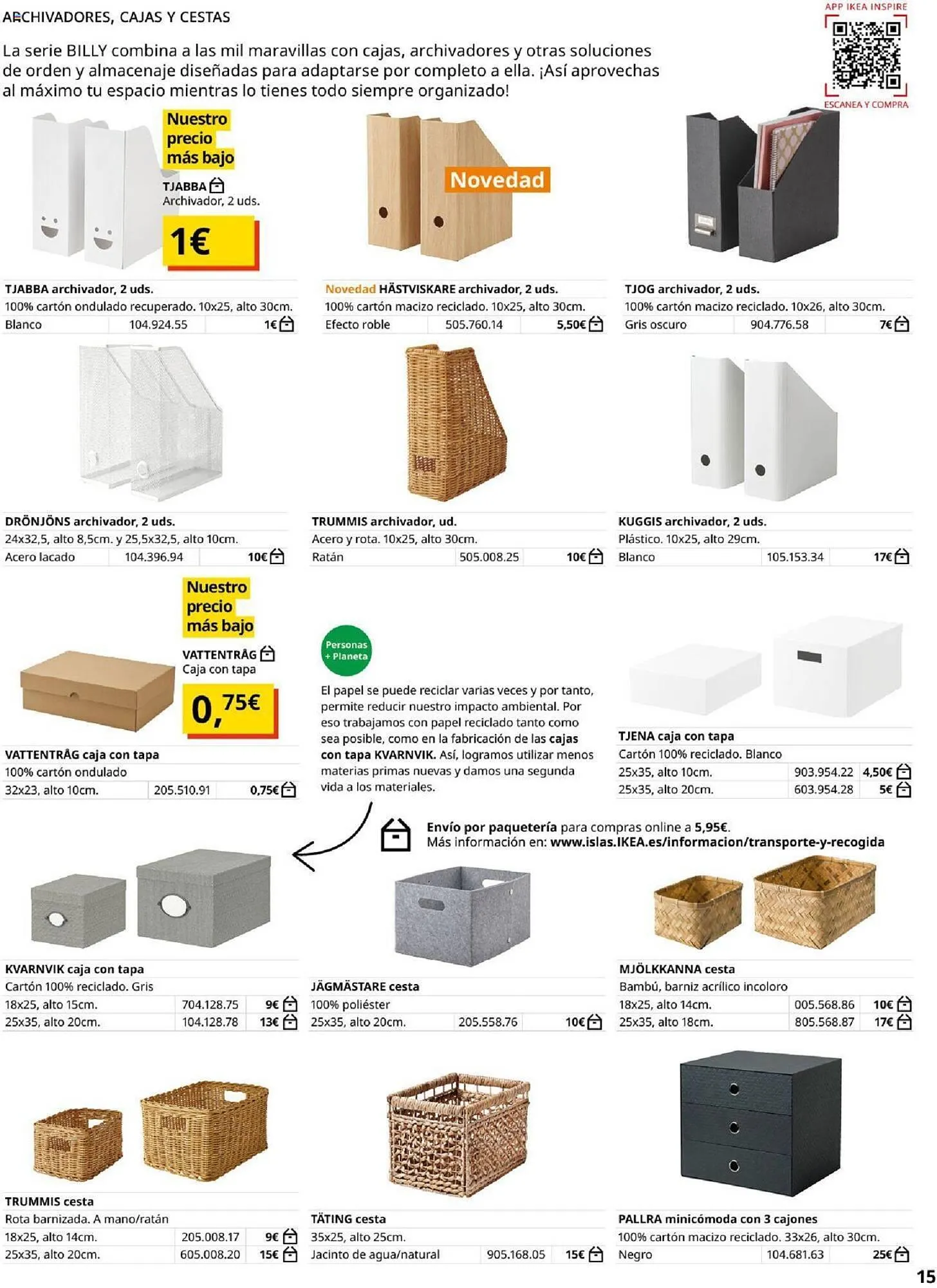 Catálogo de Folleto IKEA Billy 4 de septiembre al 31 de enero 2025 - Página 15