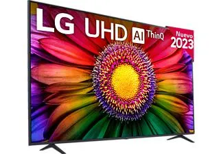TV LED 75" - LG 75UR80006LJ, UHD 4K, Inteligente α5 4K Gen6, Smart TV, DVB-T2 (H.265), Azul Ceniza
