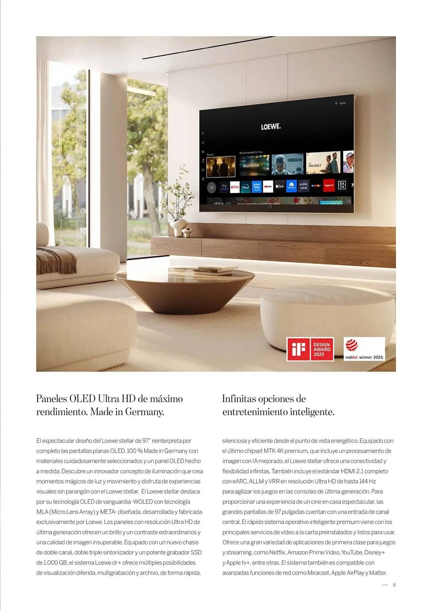 Catálogo de Folleto Loewe 23 de enero al 31 de diciembre 2026 - Página 9