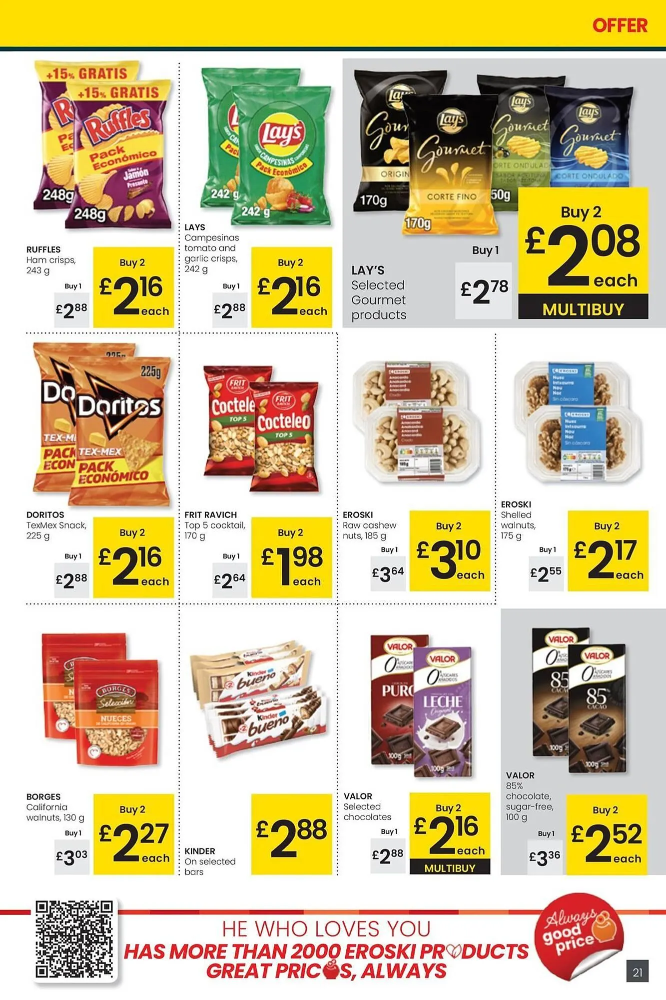 Catálogo de Folleto Eroski 26 de febrero al 11 de marzo 2026 - Página 21