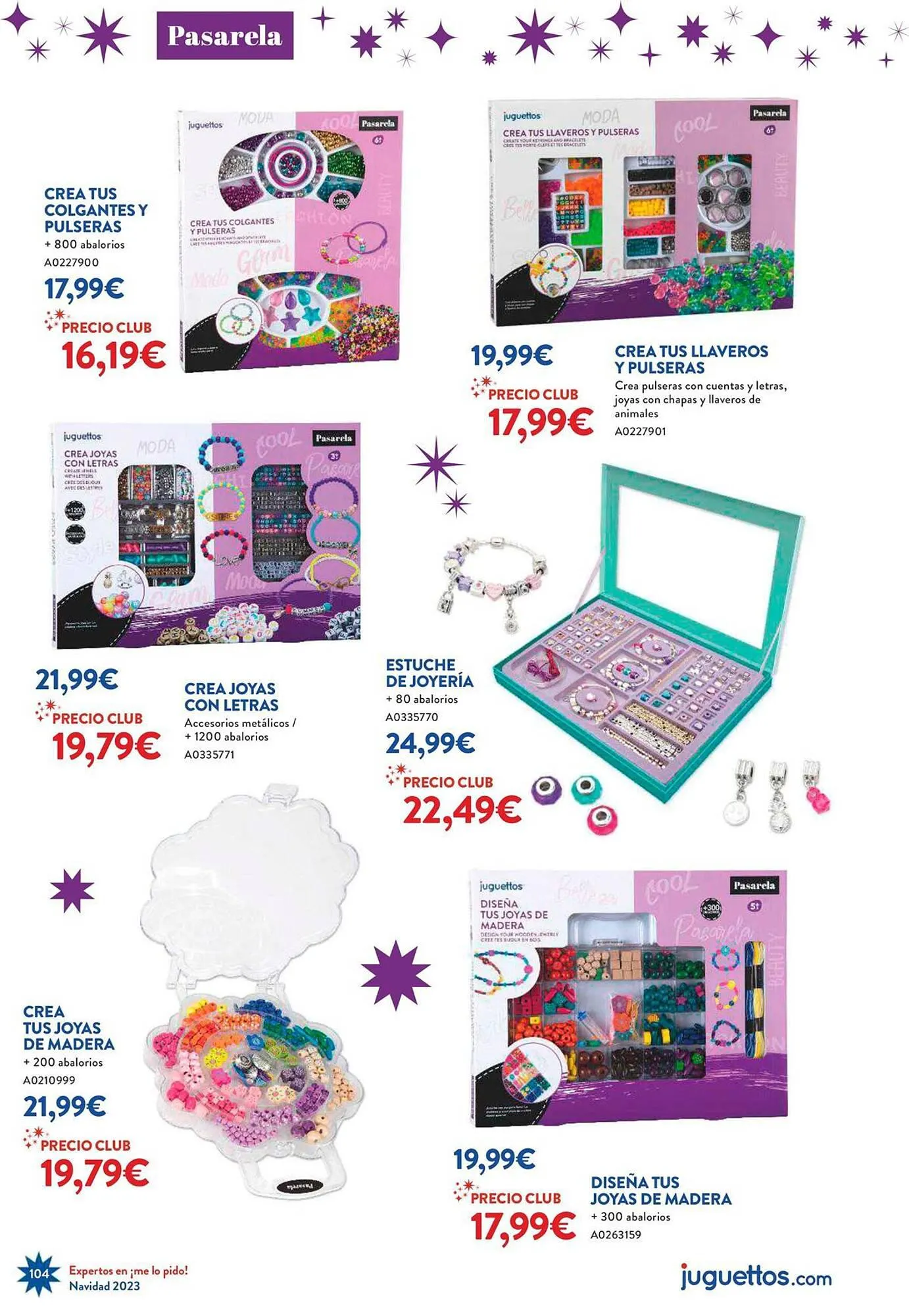 Catálogo de Folleto Juguettos 6 de noviembre al 24 de diciembre 2023 - Página 104