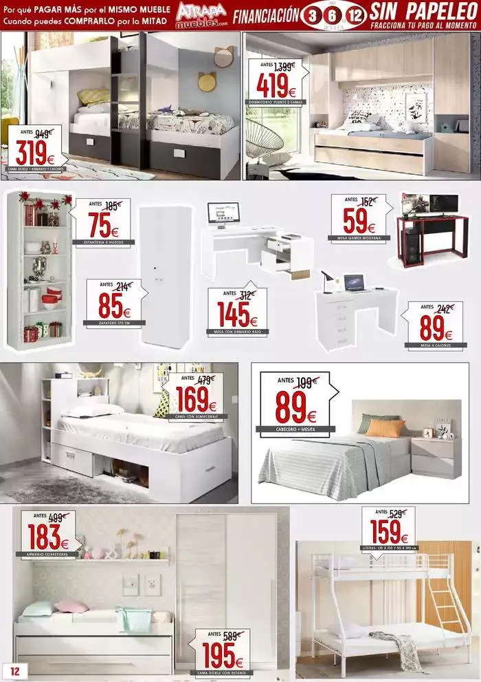Catálogo de Atrapamuebles. Tu tienda de muebles ONLINE. 26 de abril al 31 de mayo 2025 - Página 12