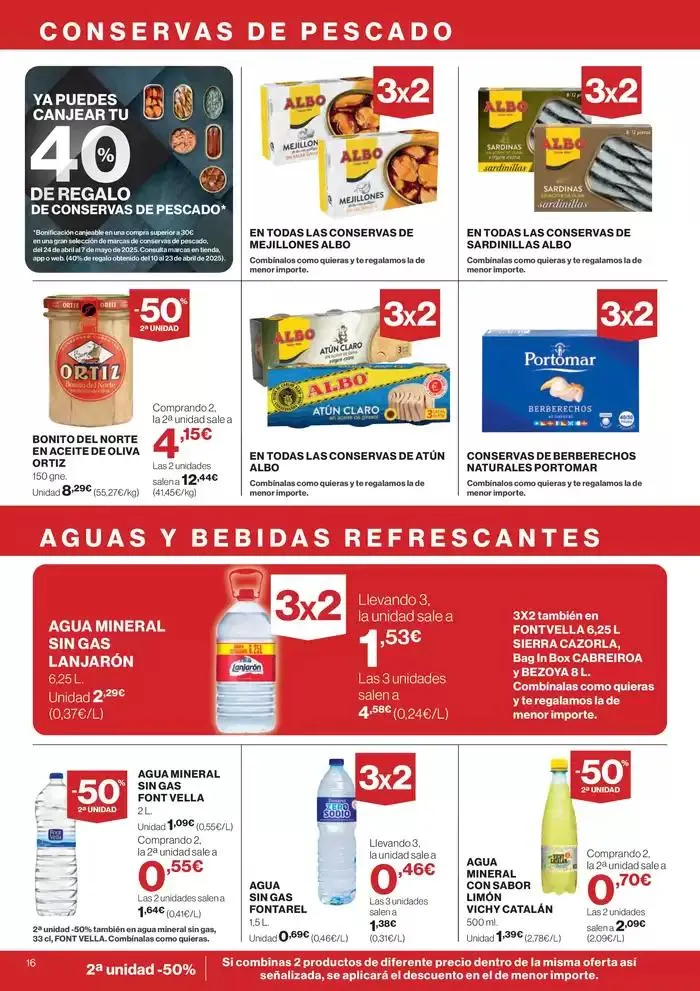 Catálogo de Precios válidos del 24 de abril al 7 de mayo en Península y Baleares 24 de abril al 7 de mayo 2025 - Página 16