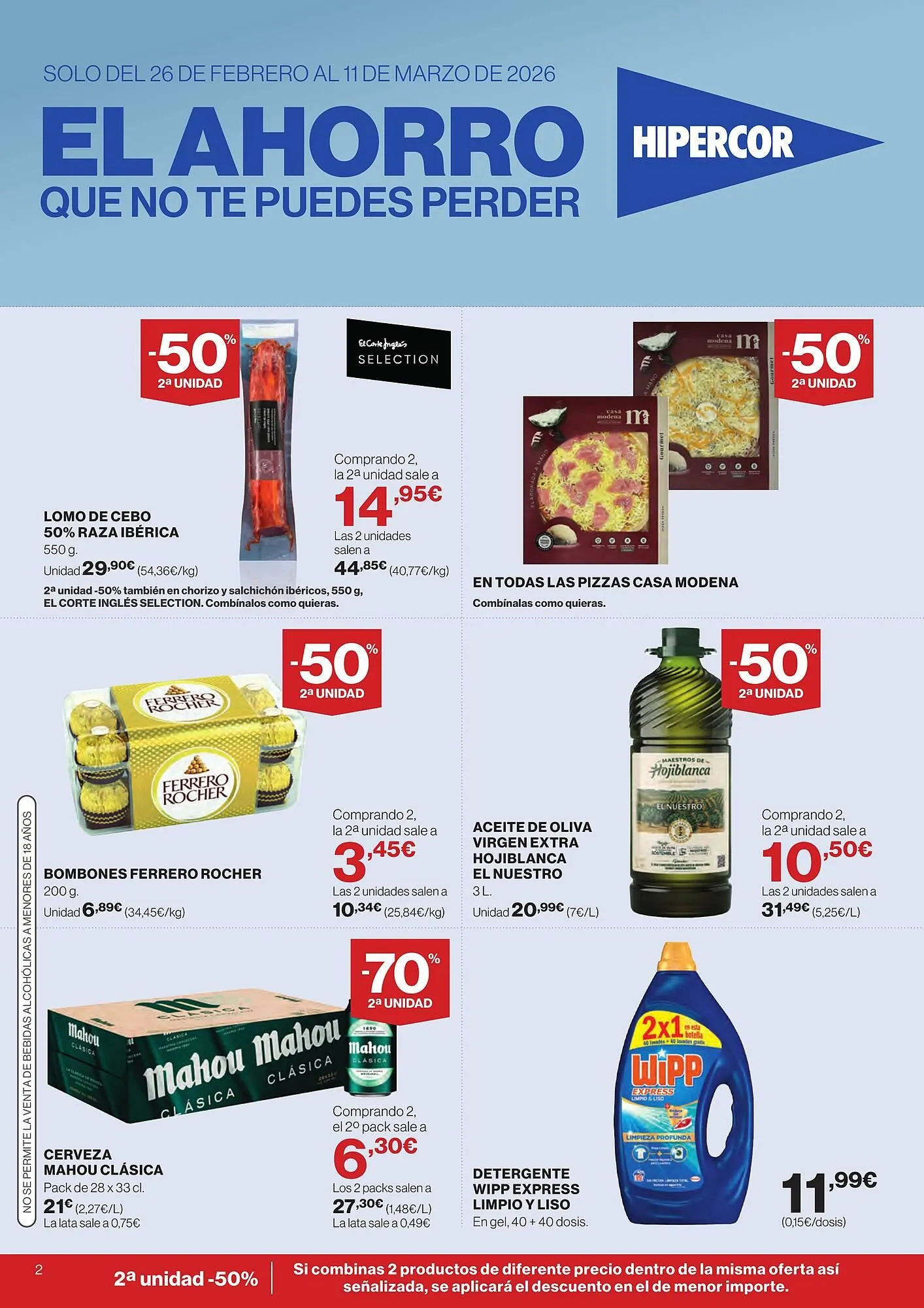 Catálogo de Catálogo Hipercor 26 de febrero al 11 de marzo 2026 - Página 2