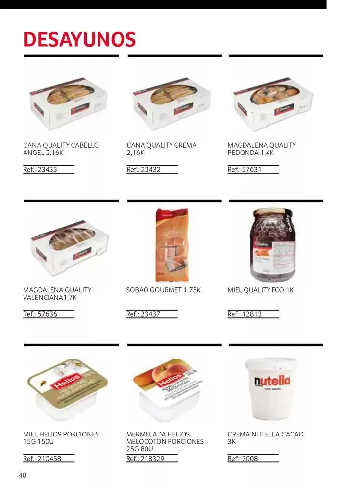Catálogo de Nuestra selección de hostelería 1 de marzo al 30 de abril 2025 - Página 40