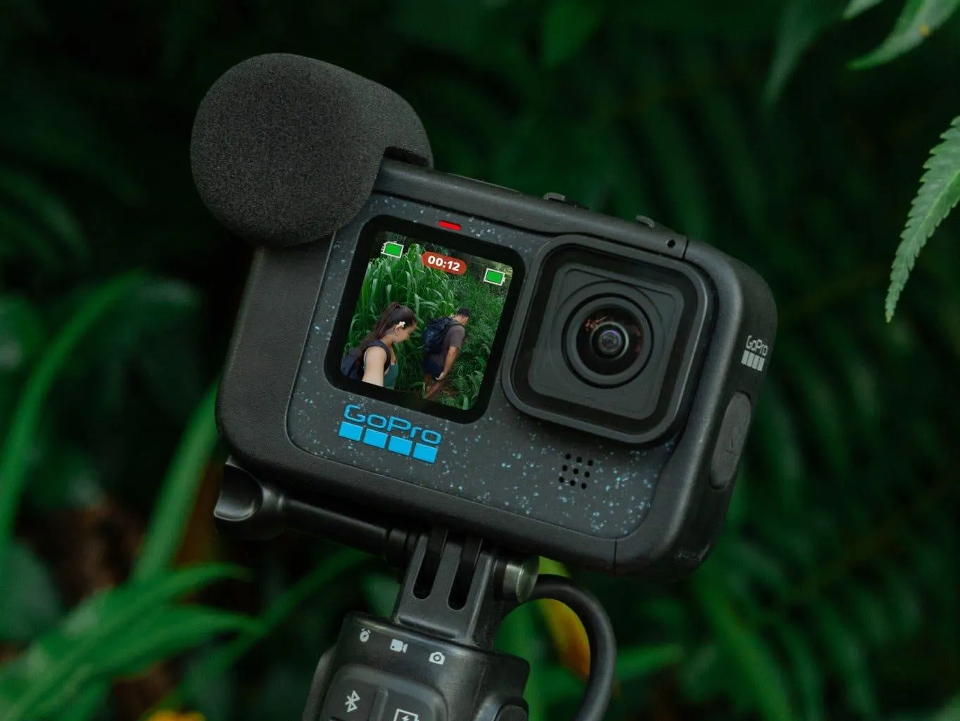 Micrófono direccional y módulo de puertos multimedia