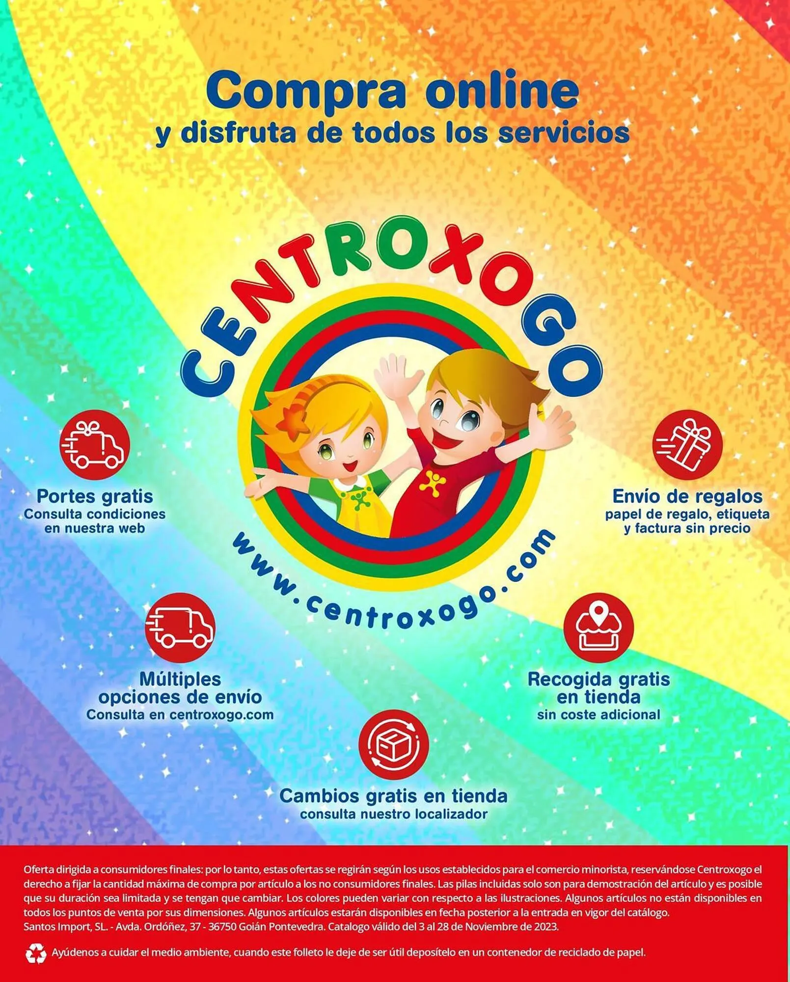 Catálogo de Folleto Centroxogo 8 de noviembre al 28 de noviembre 2023 - Página 105